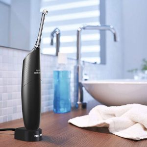 Máy Tăm Nước Philips Sonicare AirFloss Ultra HX8431/03 Màu Đen