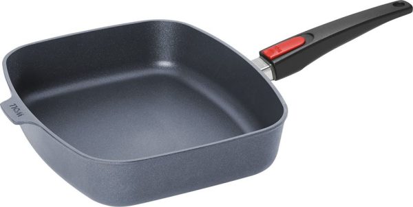 Chảo Woll Diamond Lite Pans Rectangular 1629DPIL 30x26cm Có Vung Kính