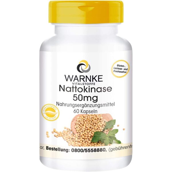 Viên Nang Nattokinase Warnke 50mg