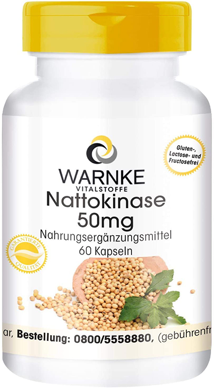 Viên Nang Nattokinase Warnke 50mg