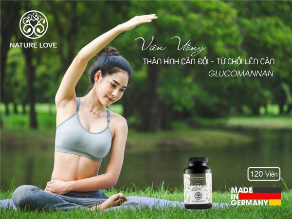 Viên Nang Giảm Cân Nature Love Glucomannan 120 Viên