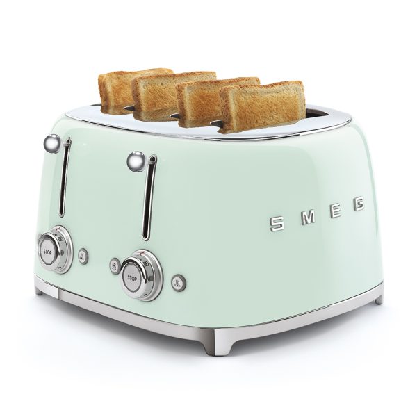 Máy Nướng Bánh Mỳ Smeg TSF03PGEU Pastel Green