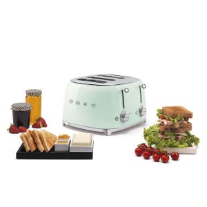 Máy Nướng Bánh Mỳ Smeg TSF03PGEU Pastel Green