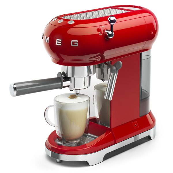 Máy Pha Cafe Smeg ECF01RDEU Red