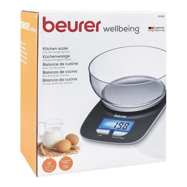 Cân Thực Phẩm Beurer KS25 Digital Kitchen Scales