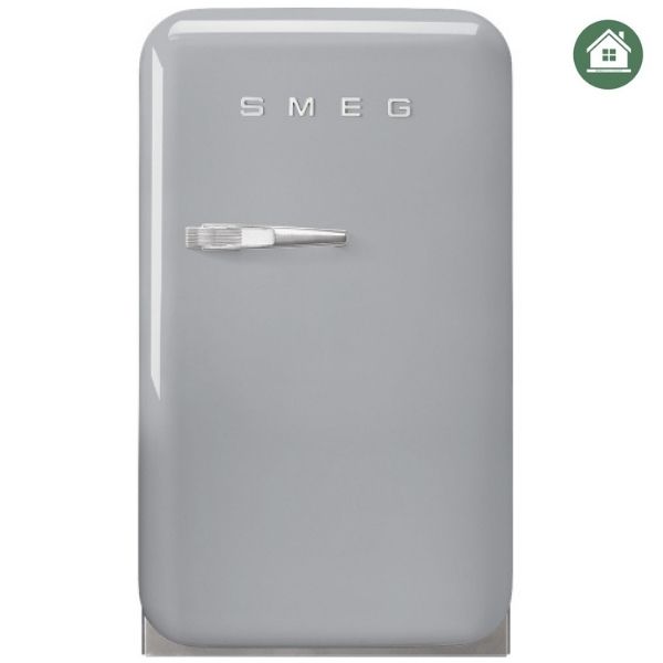 TỦ LẠNH MINI SMEG FAB5RSV3 màu bạc 