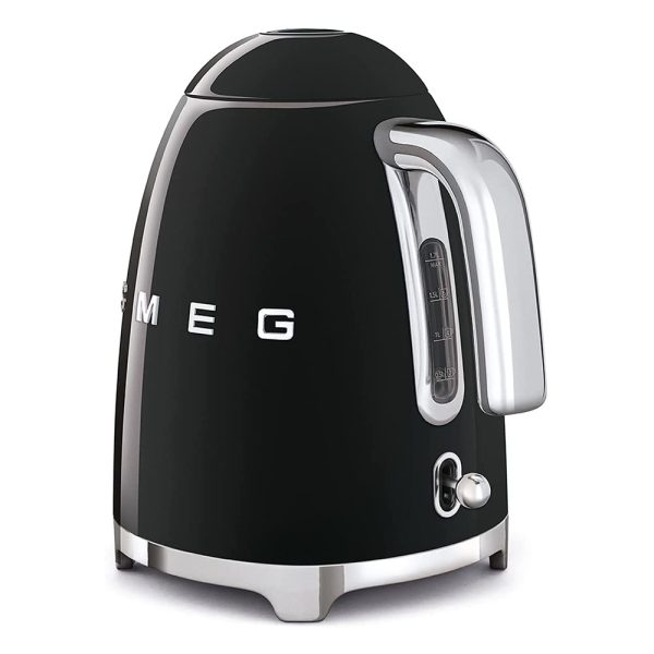 Ấm Siêu Tốc Smeg KLF03BLEU Glossy Black