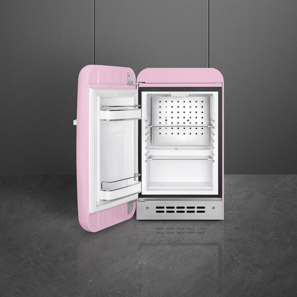 TỦ LẠNH MINI SMEG FAB5LPK3 MÀU HỒNG TAY CẦM BÊN PHẢI