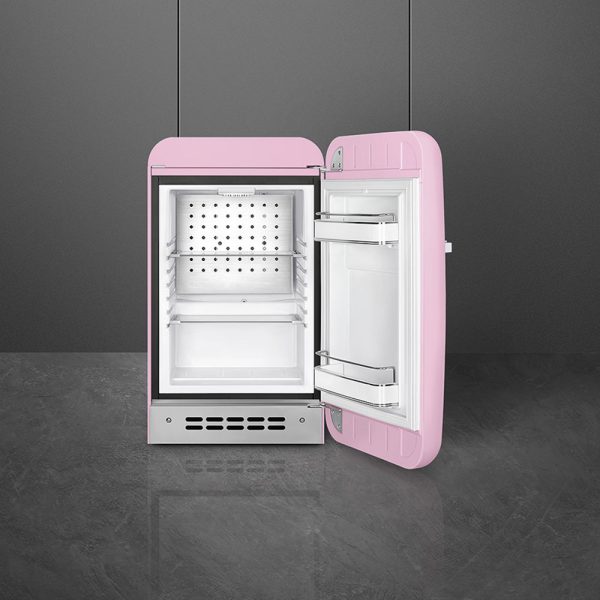 TỦ LẠNH MINI SMEG FAB5RPK3 màu hồng tay cầm bên trái