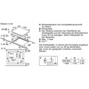 Bếp từ Bosch PXE801DC1E