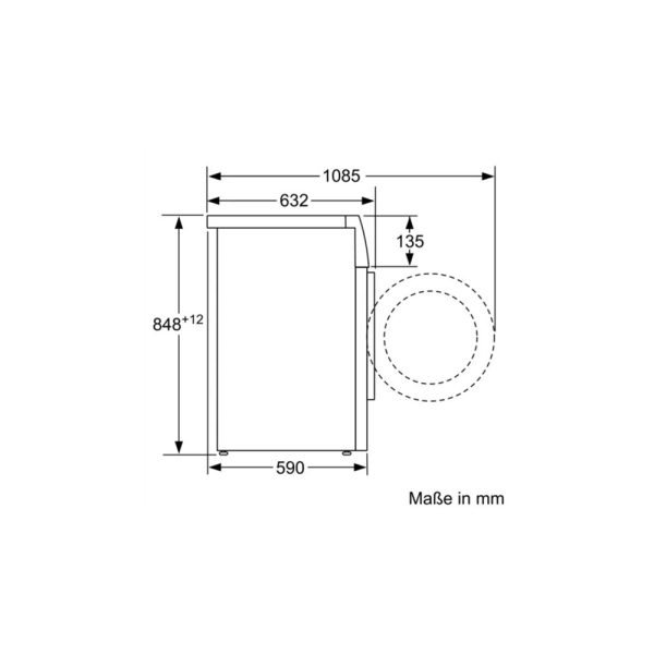 Máy Giặt Cửa Trước Bosch WAV28E42 9kg Series 8