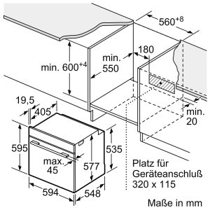 Lò Nướng Kèm Hấp Bosch HSG636BS1 Series 8