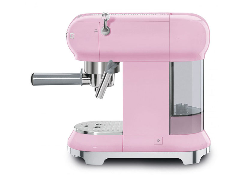 Máy Pha Cà Phê Smeg ECF01PKEU Pink - 2