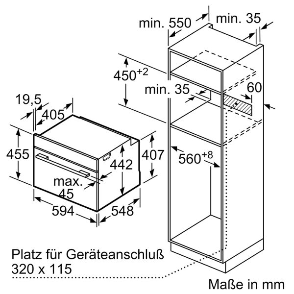 Lò Nướng Bosch CBG675BS3 Series 8 Âm Tủ