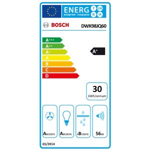 Máy Hút Mùi Bosch DWK98JQ60 Series 6