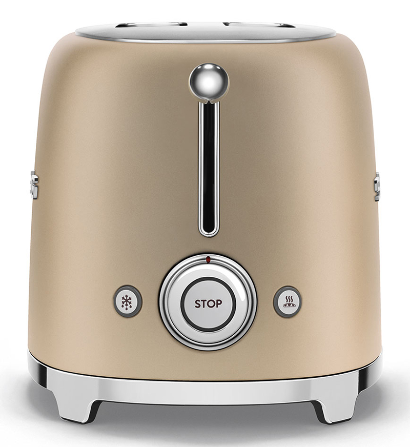 Máy Nướng Bánh Mì Smeg TSF01CHMEU Gold