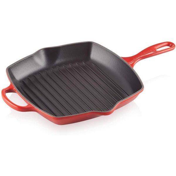 Chảo Nướng LeCreuset 20183260600422 Hình Vuông 26cm Red