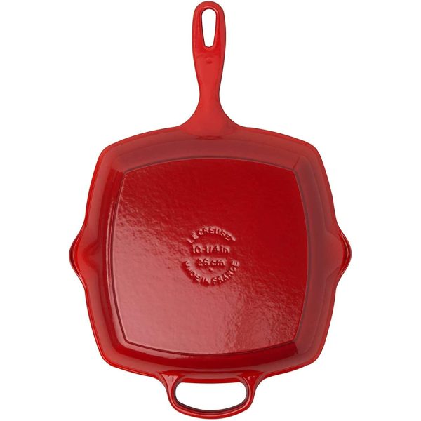 Chảo Nướng LeCreuset 20183260600422 Hình Vuông 26cm Red