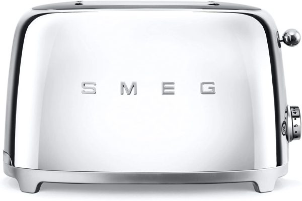 Máy Nướng Bánh Mì Smeg TSF01SSEU Chrome