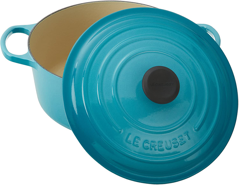 Nồi Gang LeCreuset Bräter Rund Evo 20cm Caribe Blue