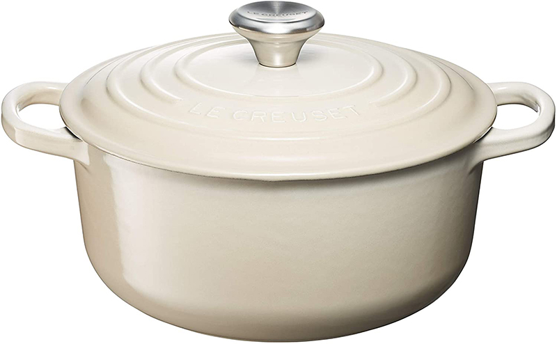 Nồi Gang LeCreuset Bräter Rund Evo 20cm Muschelrosa