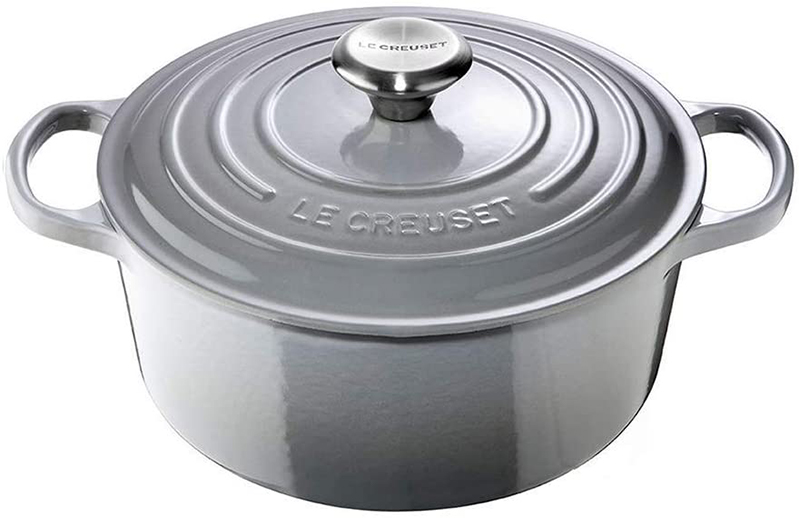 Nồi Gang LeCreuset Bräter Rund Evo 20cm Nebelgrau