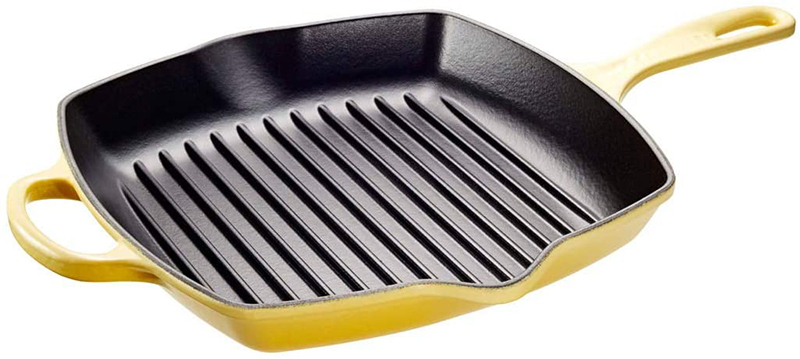 Chảo Nướng Vuông LeCreuset Grillpfanne Quadratisch 26cm Gelb