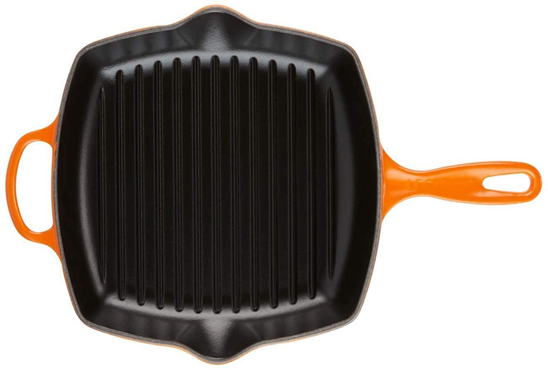 Chảo Nướng Vuông LeCreuset Grillpfanne Quadratisch 26cm Orange