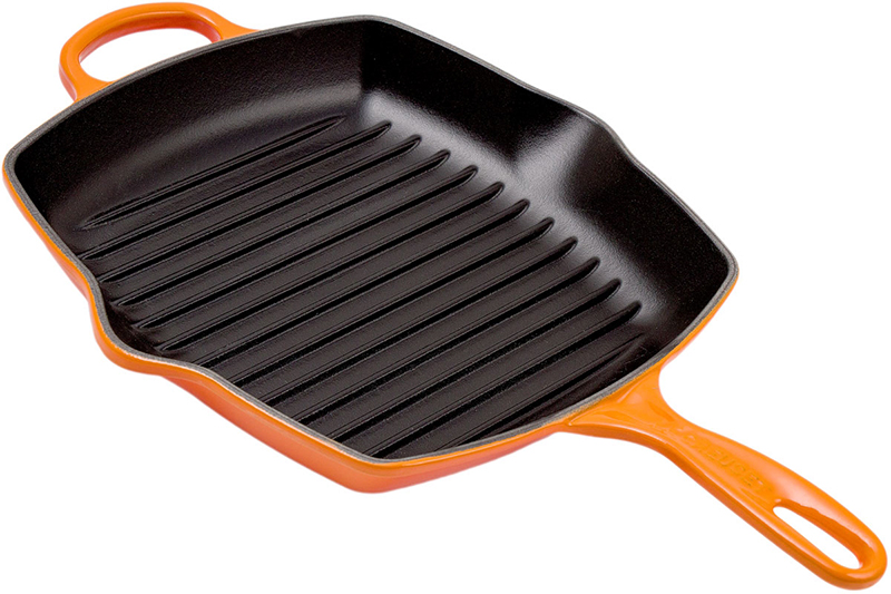 Chảo Nướng Vuông LeCreuset Grillpfanne Quadratisch 26cm Orange