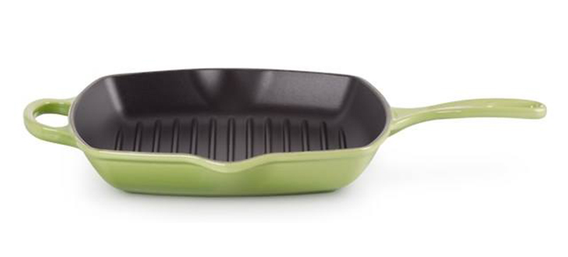 Chảo Nướng Vuông LeCreuset Grillpfanne Quadratisch 26cm Palmgrün