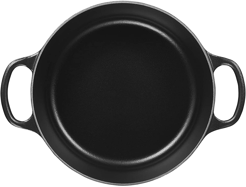 Nồi Gang LeCreuset Bräter Rund Evo 22cm Schwarz Matt