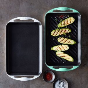 le creuset enameled cast iron rectangular skinny grill c