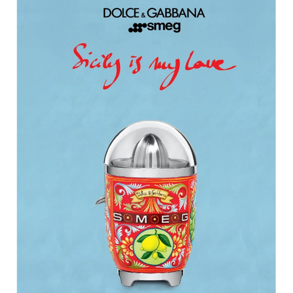 Máy Vắt Cam SMEG & Dolce&Gabbana CJF01DGEU Sicily Tình Yêu Của Tôi