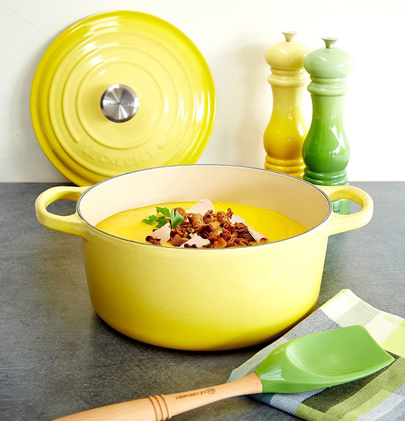 Nồi Gang LeCreuset Evo Màu Vàng 20cm/2.4l