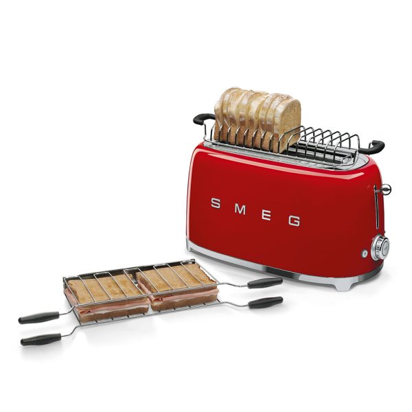 Máy Nướng Bánh Mì SMEG TSF02RDEU Red