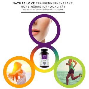 Viên Nang Nature Love OPC Traubenkernextrakt - Chống Oxi Hoá, Thoái Hoá