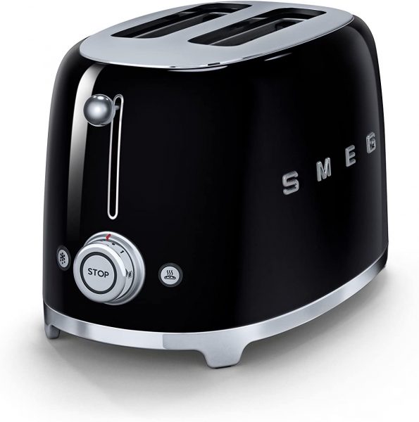 Máy Nướng Bánh Mỳ Smeg TSF01BLEU Black