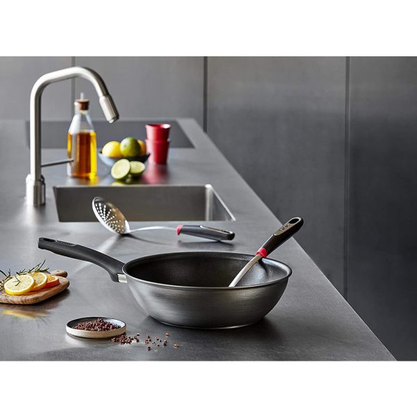 Chảo Sâu Lòng Tefal Titanium Fusion G12419 Wok 28cm