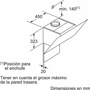 Máy Hút Mùi Bosch DWK97JM60 Serie 6