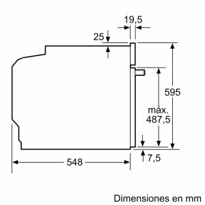 Lò Nướng Âm Tủ Bosch HBA512BR0 Serie 4