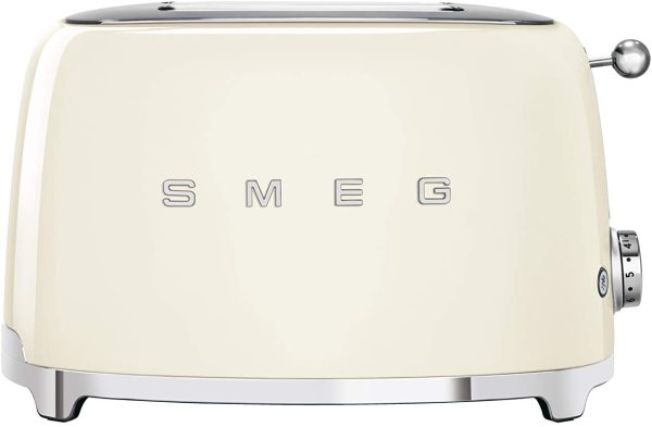 Máy Nướng Bánh Mỳ Smeg TSF01CREU Cream