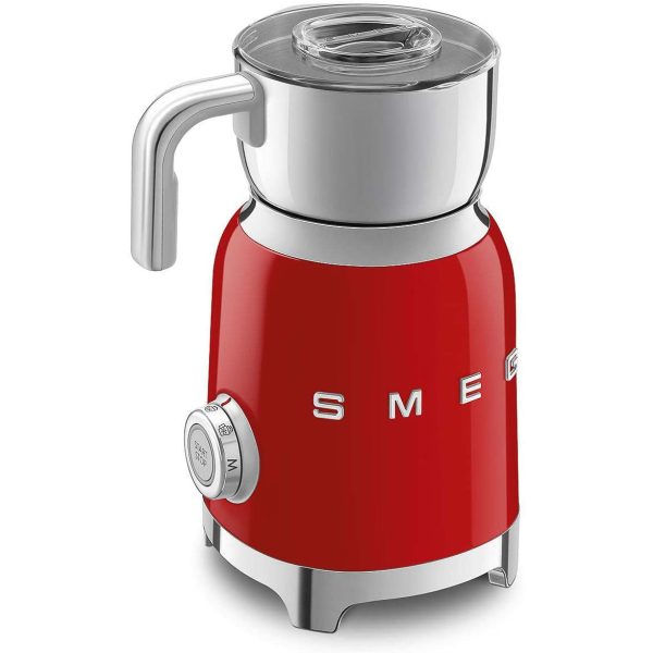 Máy Tạo Bọt Sữa Smeg MFF01RDEU Red 3