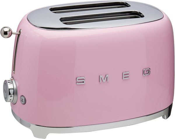 Máy Nướng Bánh Mì Smeg TSF01PKEU Pink-5