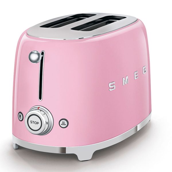 Máy Nướng Bánh Mì Smeg TSF01PKEU Pink-1