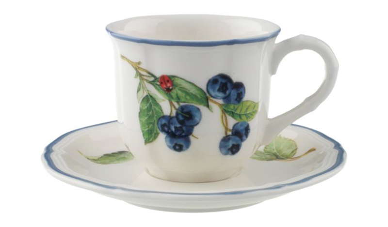 Bộ Cốc Kèm Đĩa Villeroy & Boch Cottage Espressotasse 1011151410