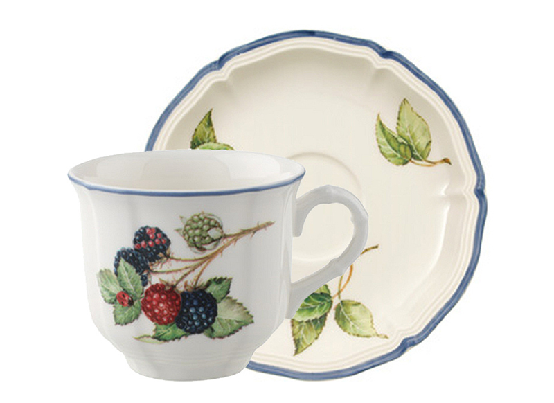 Bộ Cốc Kèm Đĩa Villeroy & Boch Cottage 1011151300