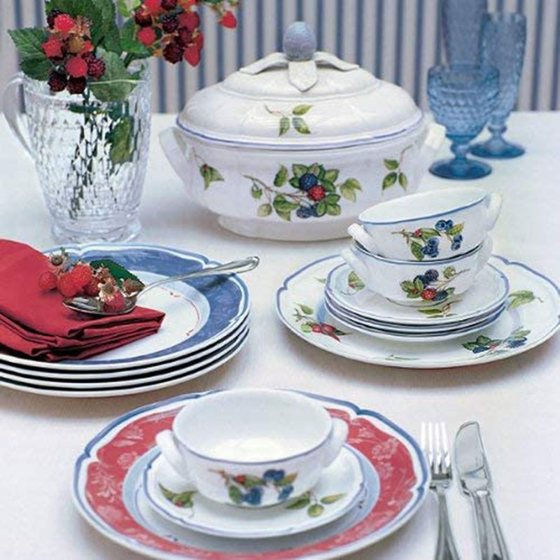 Bộ Bát Kèm Đĩa Villeroy & Boch Cottage 1011152500