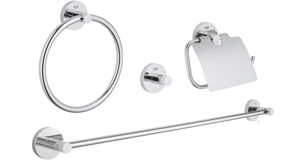 Bộ Phụ Kiện Nhà Tắm HansGrohe 40776001 1