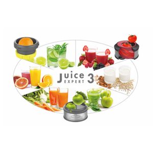 Máy Ép Trái Cây Magimix Juice Expert 3 18082EB Màu Đen Bạc