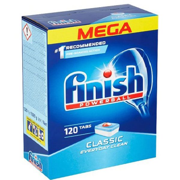 Viên Rửa Bát Finish Powerball Classic 120 Viên